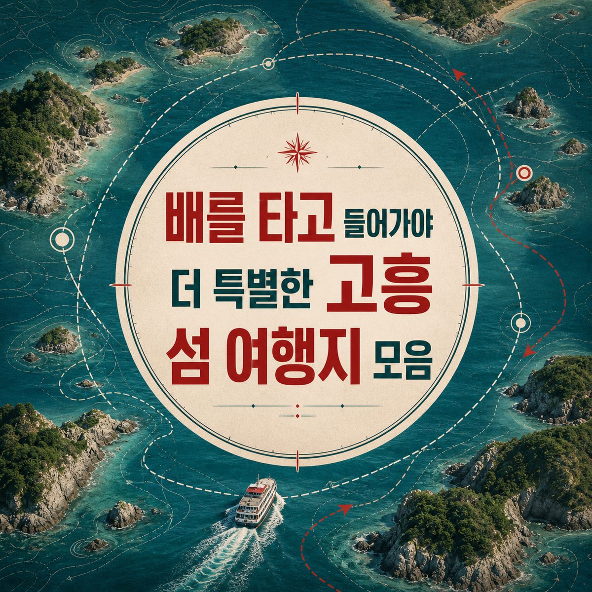 배를 타고 들어가야 더 특별한 고흥 섬 여행지 모음