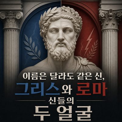이름은 달라도 같은 신, 그리스와 로마 신들의 두 얼굴