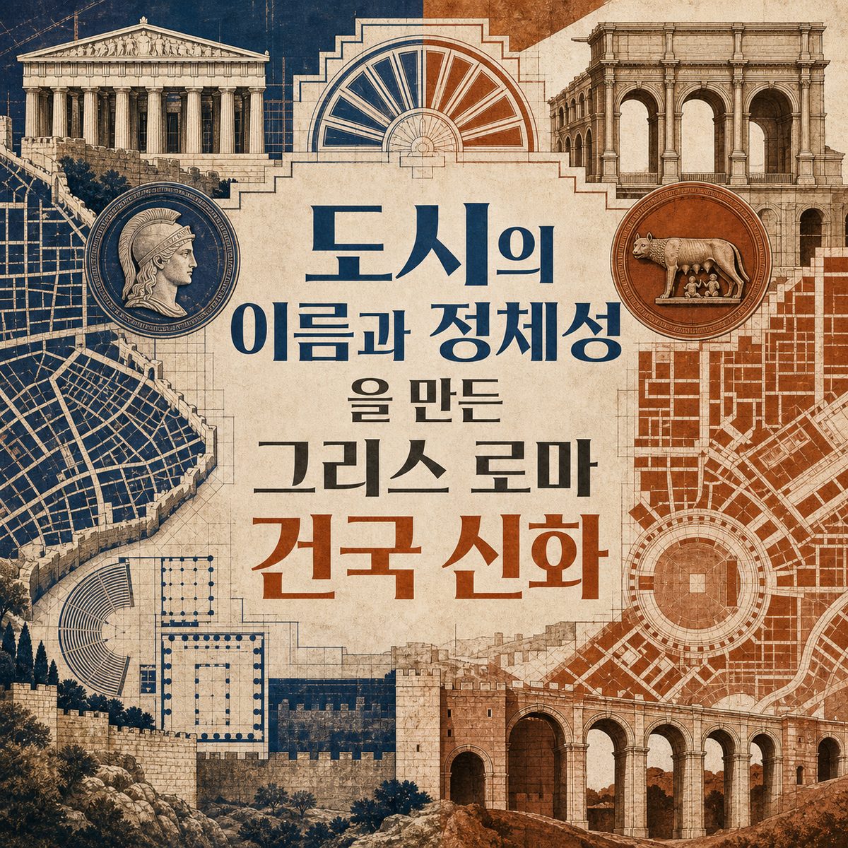 도시의 이름과 정체성을 만든 그리스 로마 건국 신화