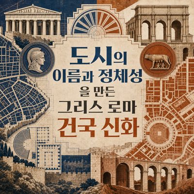 도시의 이름과 정체성을 만든 그리스 로마 건국 신화