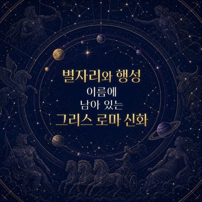 별자리와 행성 이름에 남아 있는 그리스 로마 신화