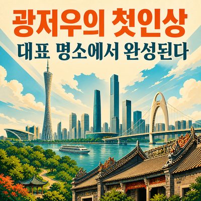 광저우의 첫인상을 완성하는 대표 명소