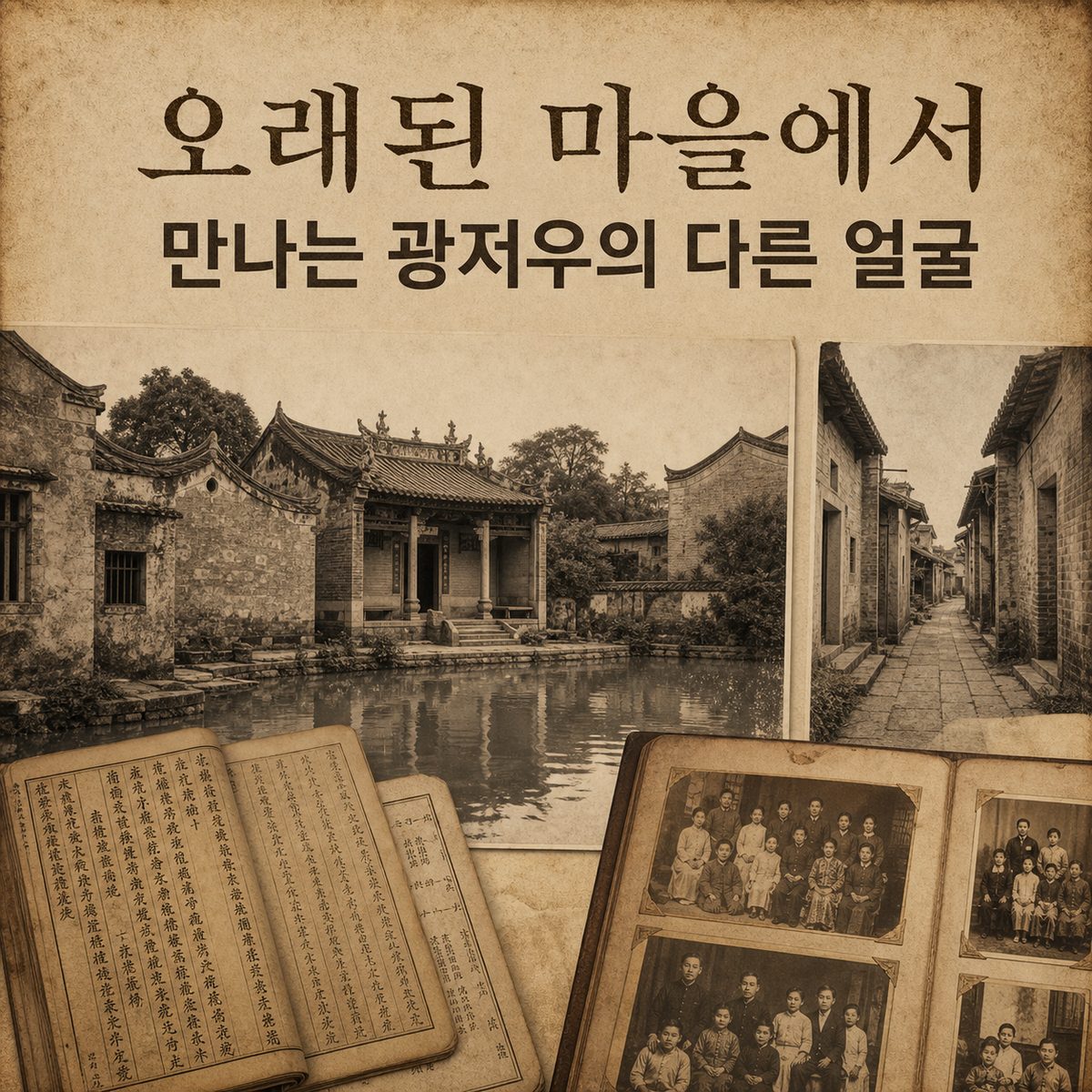 오래된 마을에서 만나는 광저우의 다른 얼굴