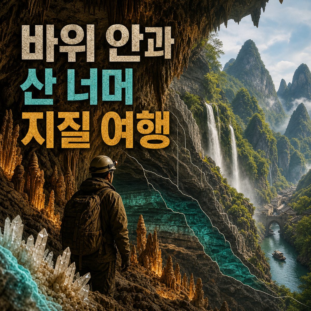 바위 안과 산 너머에서 만나는 구이린 지질 여행