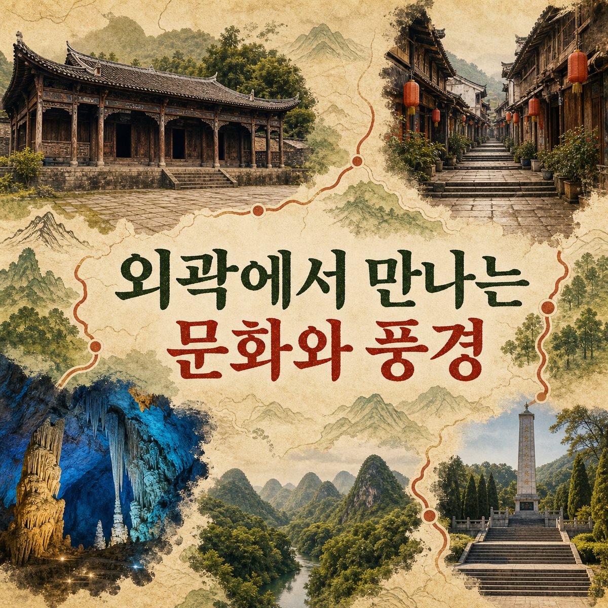 구이린 외곽까지 가야 만나는 문화와 풍경