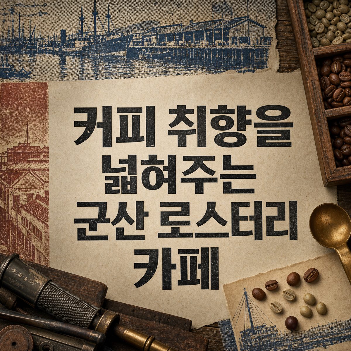 커피 취향을 넓혀주는 군산 로스터리 카페