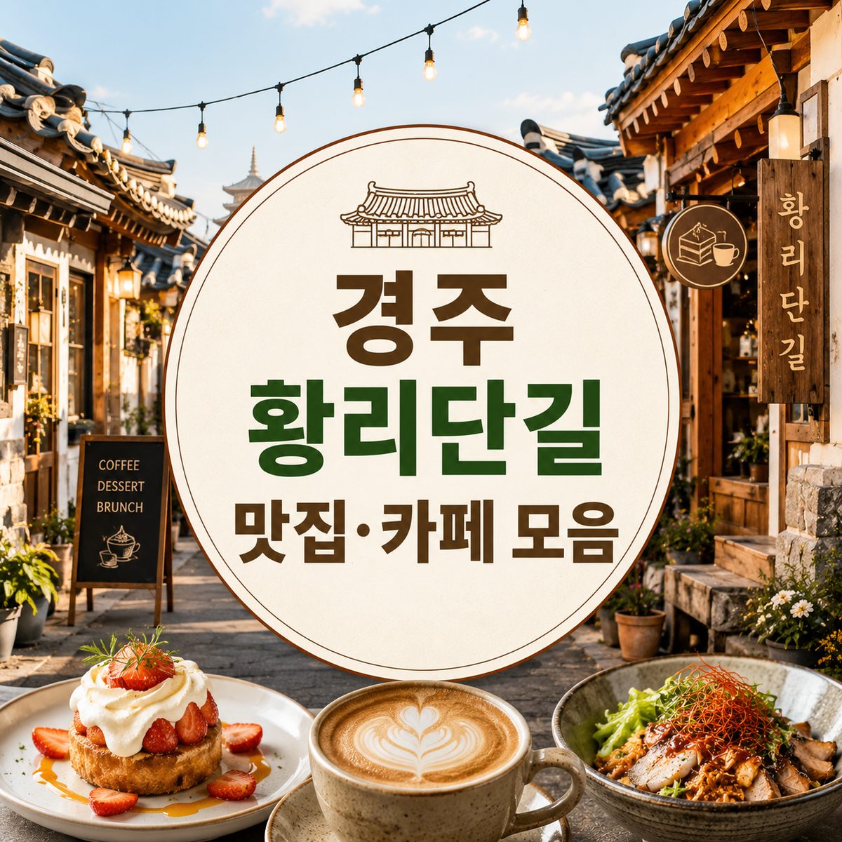 경주 황리단길 맛집·카페 모음
