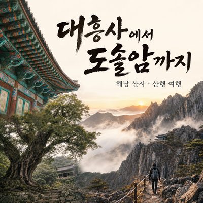 대흥사에서 도솔암까지 해남 산사·산행 여행