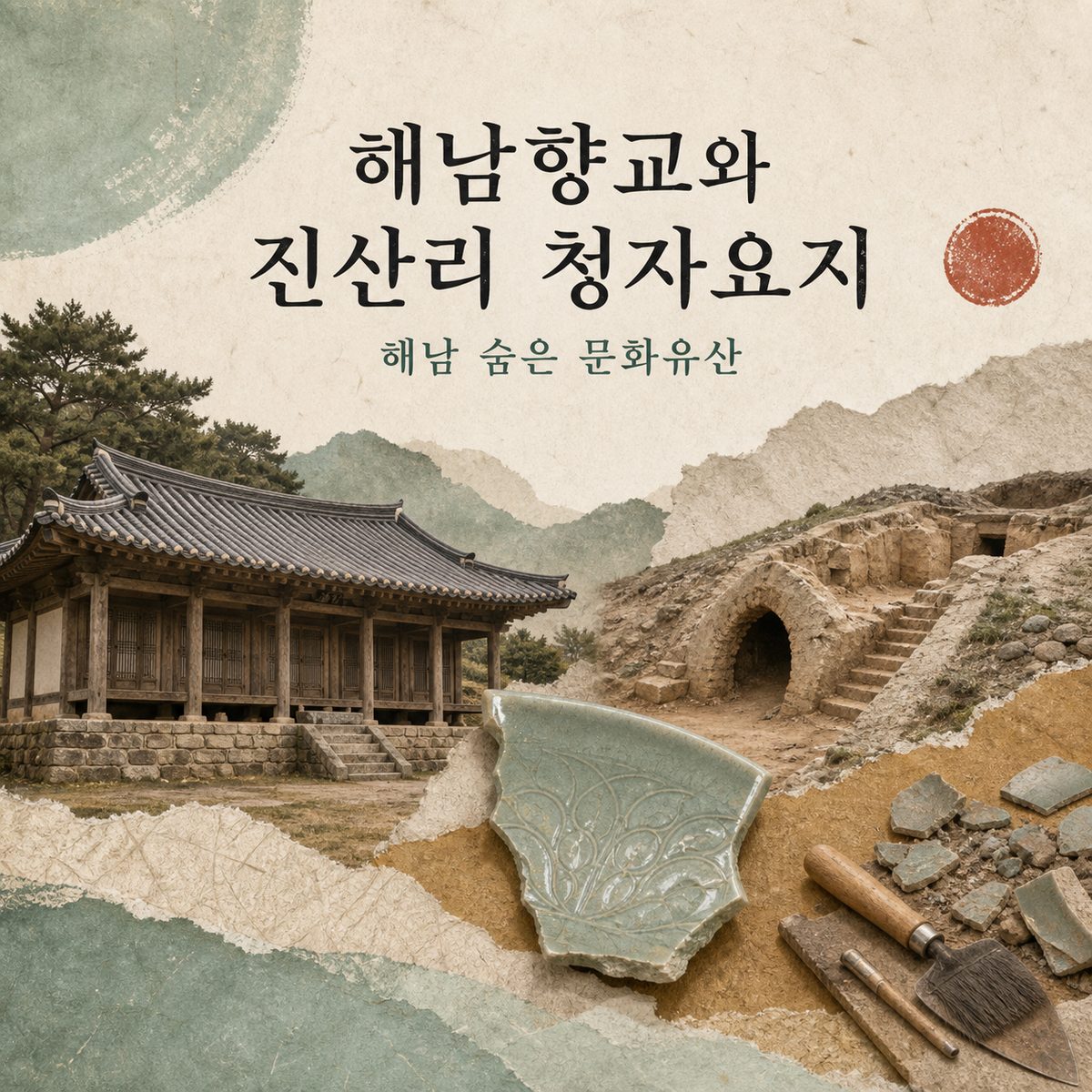 해남향교와 진산리 청자요지로 보는 해남 숨은 문화유산