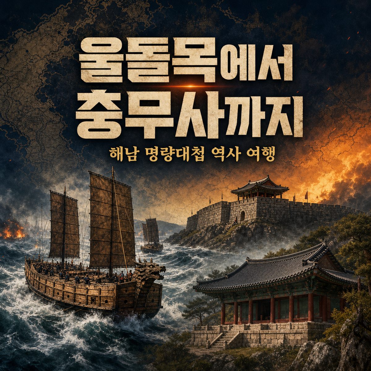 울돌목에서 충무사까지 해남 명량대첩 역사 여행