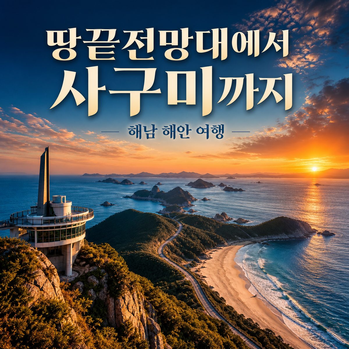 땅끝전망대에서 사구미까지 해남 해안 여행