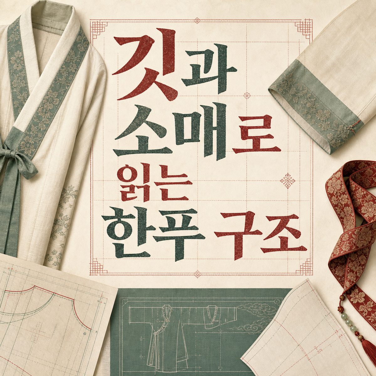 옷의 구조를 알면 한푸가 다르게 보인다