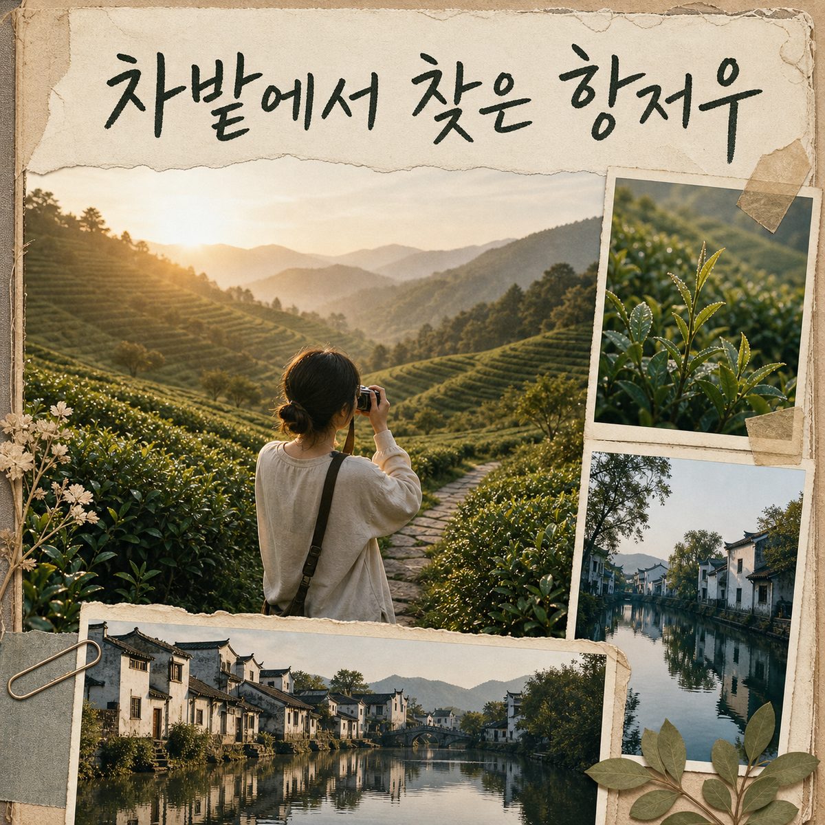 Photo Spots in Hangzhou Found Between Tea Fields and Waterways