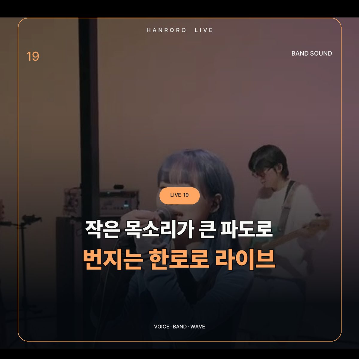 작은 목소리가 큰 파도로 번지는 한로로 라이브