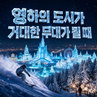 영하의 도시가 거대한 무대가 되는 계절