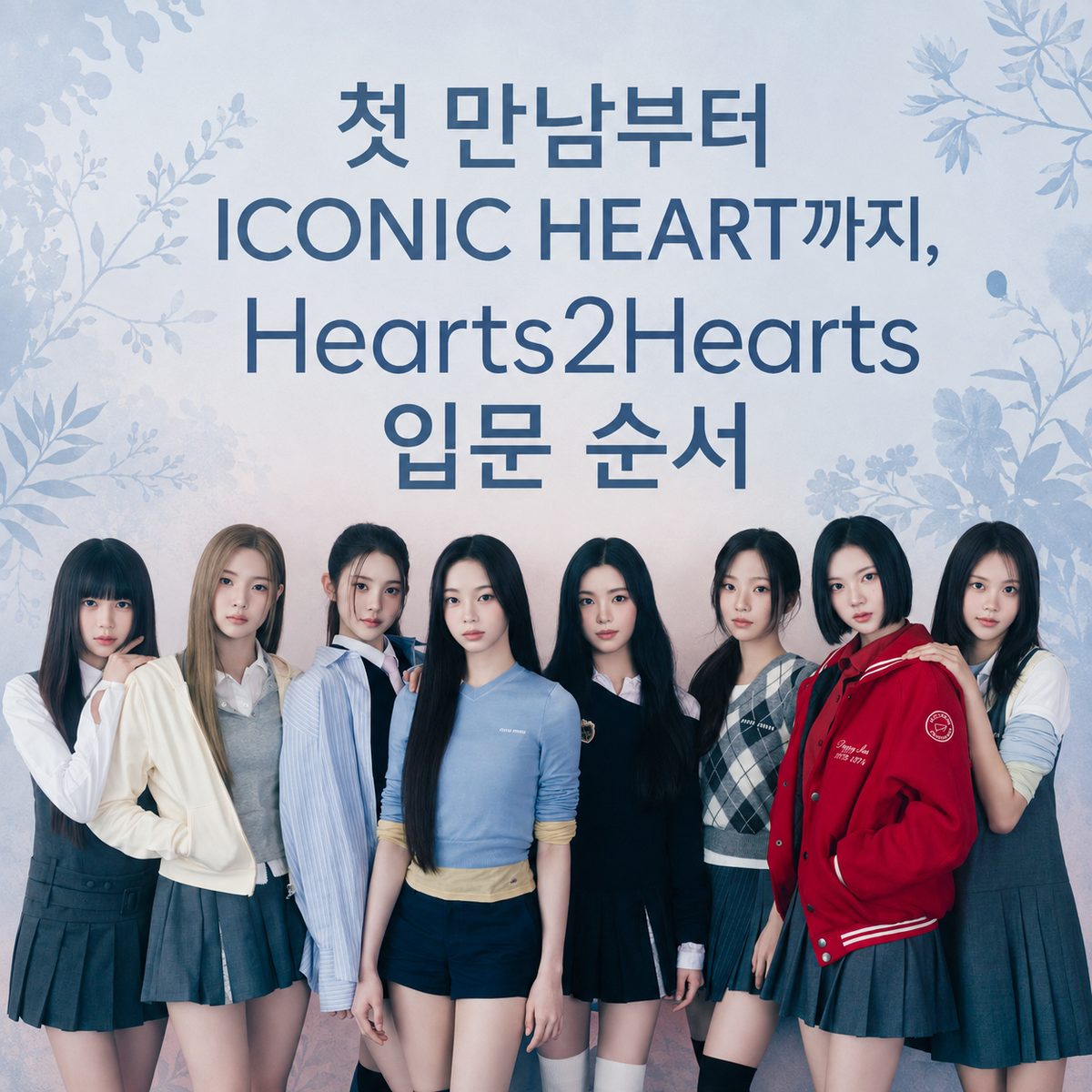 첫 만남부터 ICONIC HEART까지, Hearts2Hearts 입문 순서