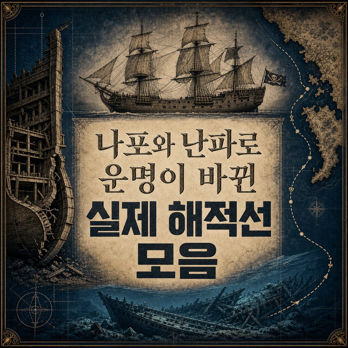 나포와 난파로 운명이 바뀐 실제 해적선 모음