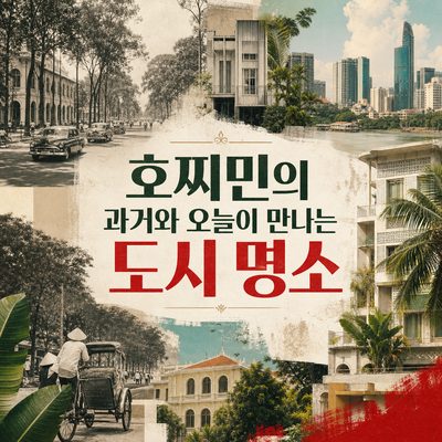 호찌민의 과거와 오늘이 만나는 도시 명소