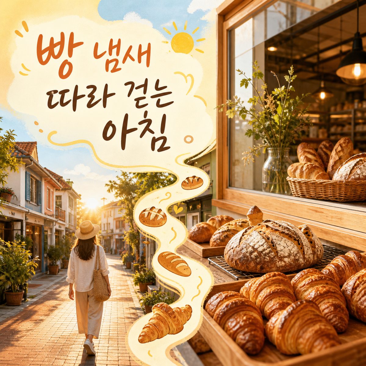 아침부터 빵 냄새를 따라 걷는 홀랜드 빌리지