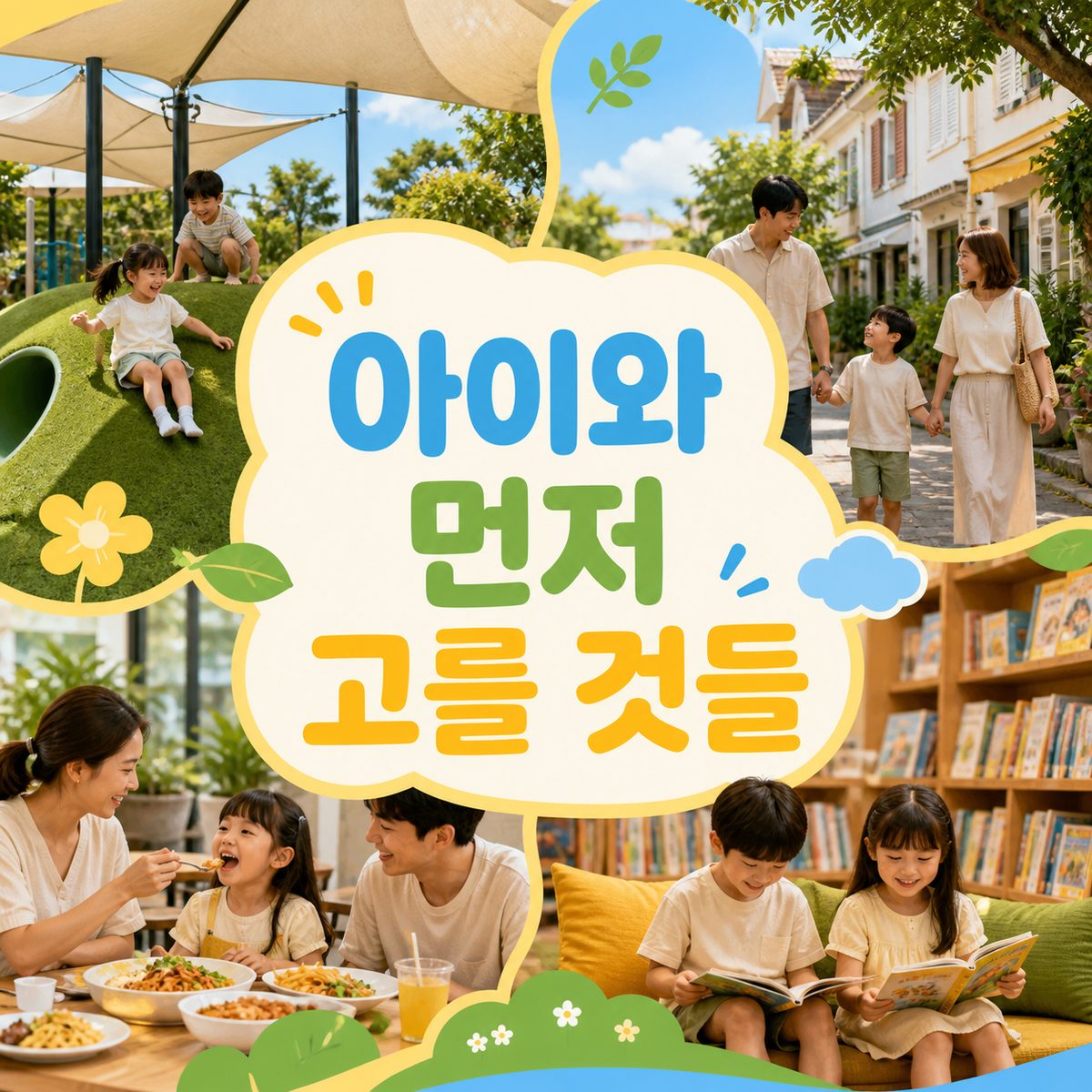 아이와 홀랜드 빌리지에 간다면 먼저 고를 것들