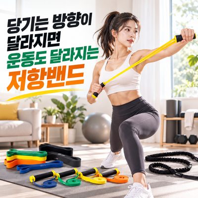 Resistant Bands: Changing the Direction Changes the Workout
