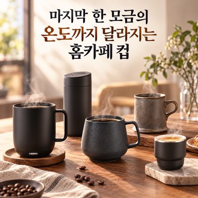 最後の一口の温度まで変わるホームカフェのカップ