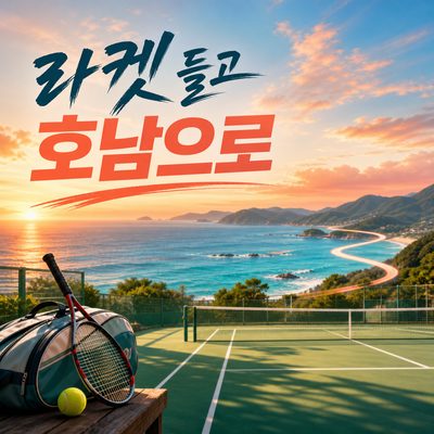 광주에서 남해안까지 라켓 들고 가는 호남 테니스장