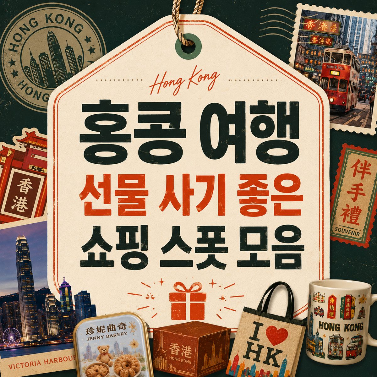 홍콩 여행 선물 사기 좋은 쇼핑 스폿 모음