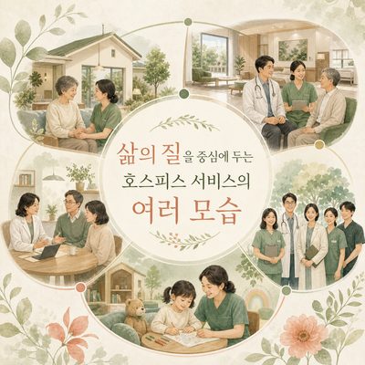 삶의 질을 중심에 두는 호스피스 서비스의 여러 모습