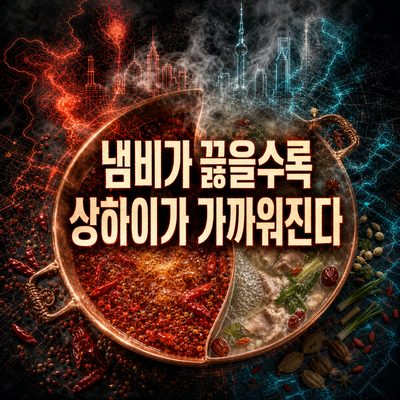 냄비가 끓을수록 상하이가 가까워진다
