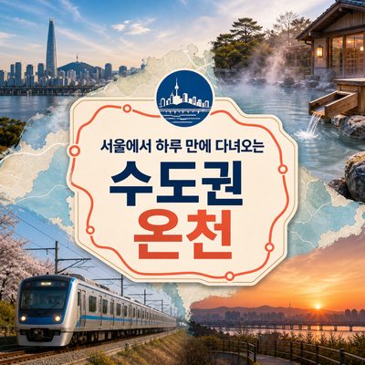 서울에서 하루 만에 다녀오는 수도권 온천