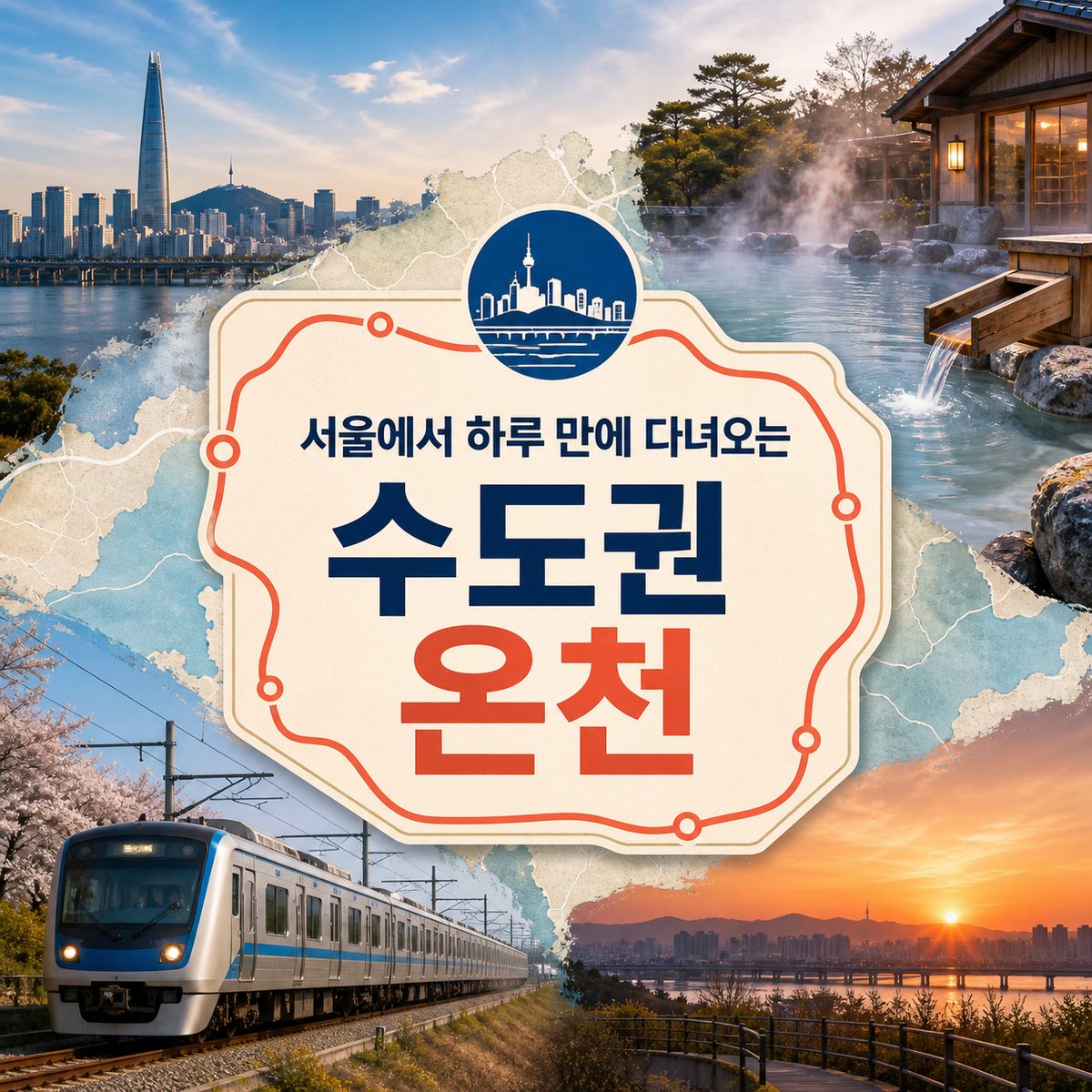 서울에서 하루 만에 다녀오는 수도권 온천