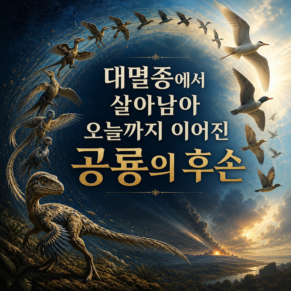 대멸종에서 살아남아 오늘까지 이어진 공룡의 후손