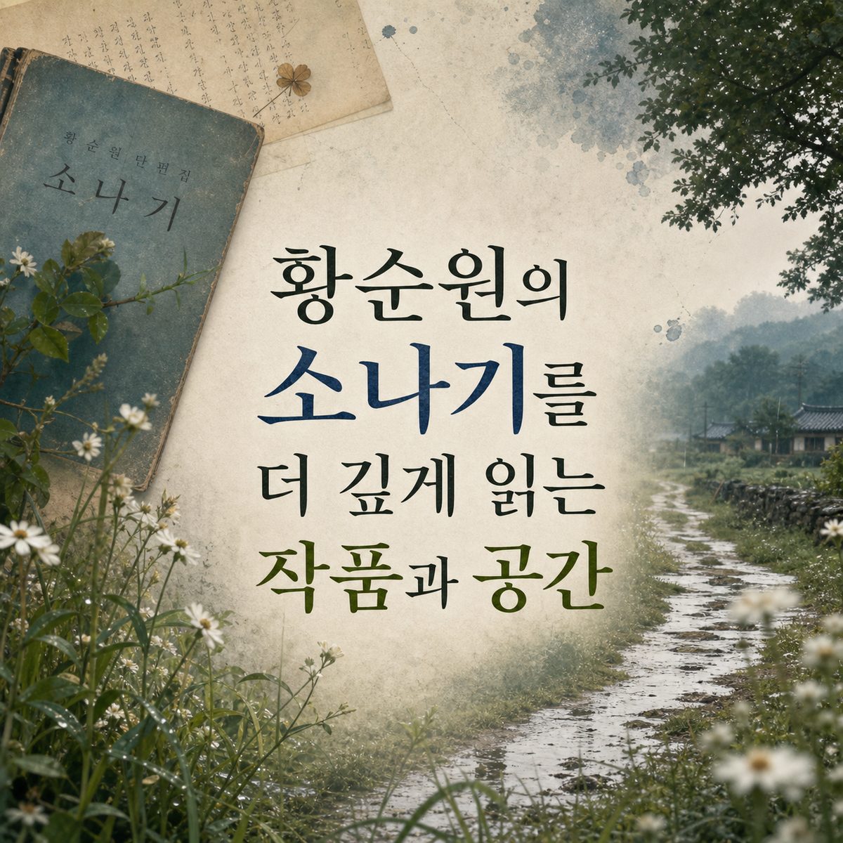 황순원의 소나기를 더 깊게 읽는 작품과 공간