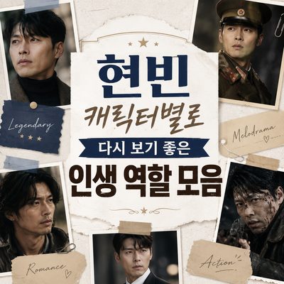 현빈 캐릭터별로 다시 보기 좋은 인생 역할 모음