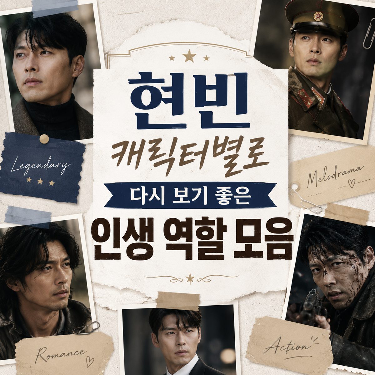 현빈 캐릭터별로 다시 보기 좋은 인생 역할 모음