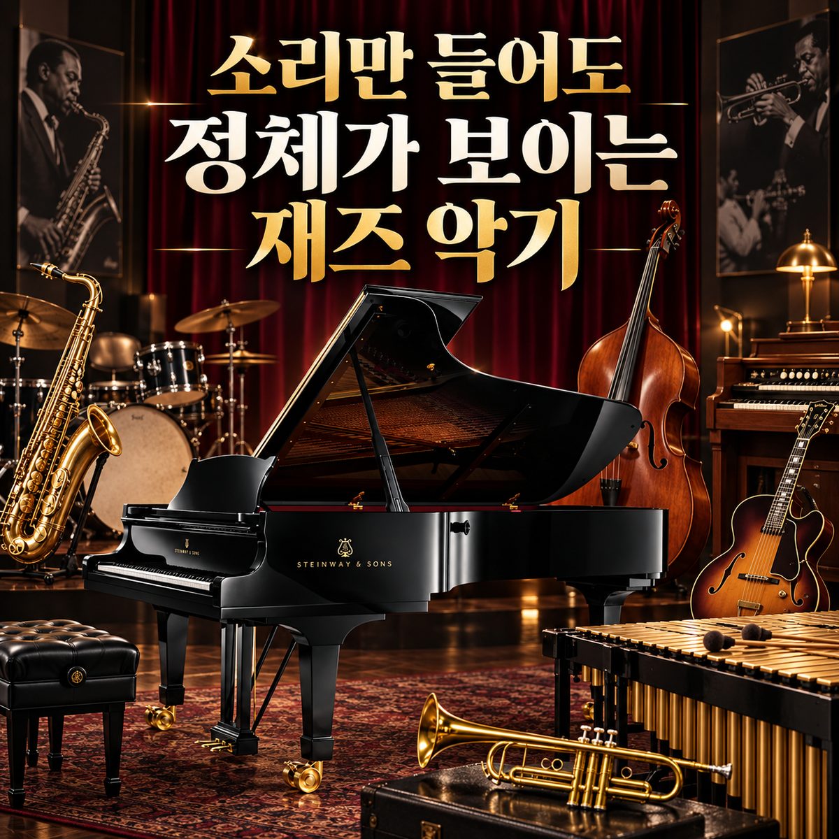 소리만 들어도 정체가 보이는 재즈 악기