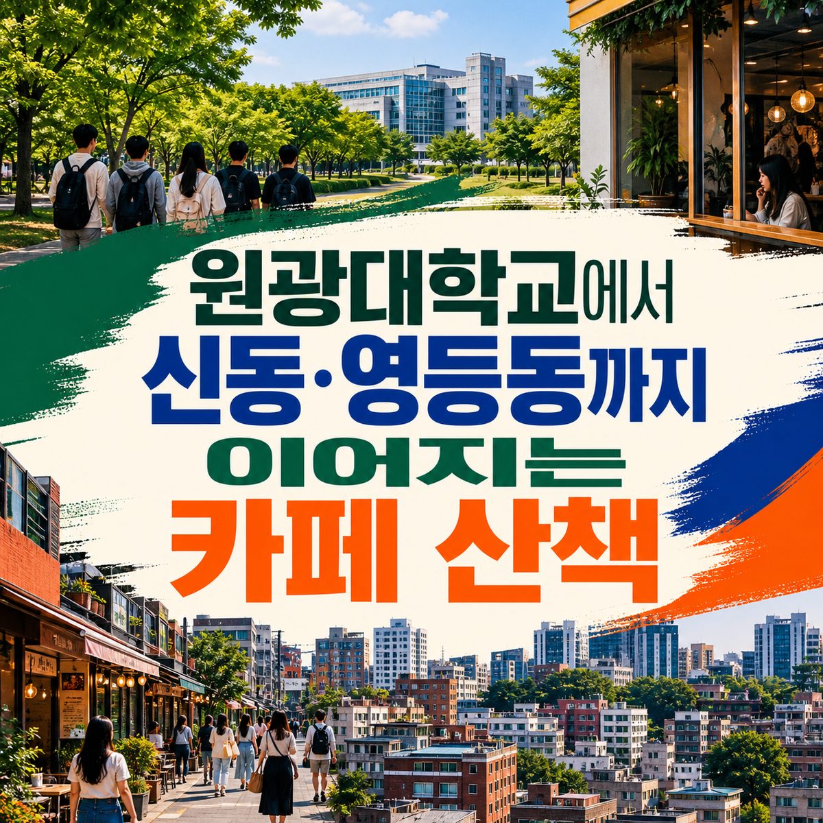 원광대학교에서 신동·영등동까지 이어지는 카페 산책
