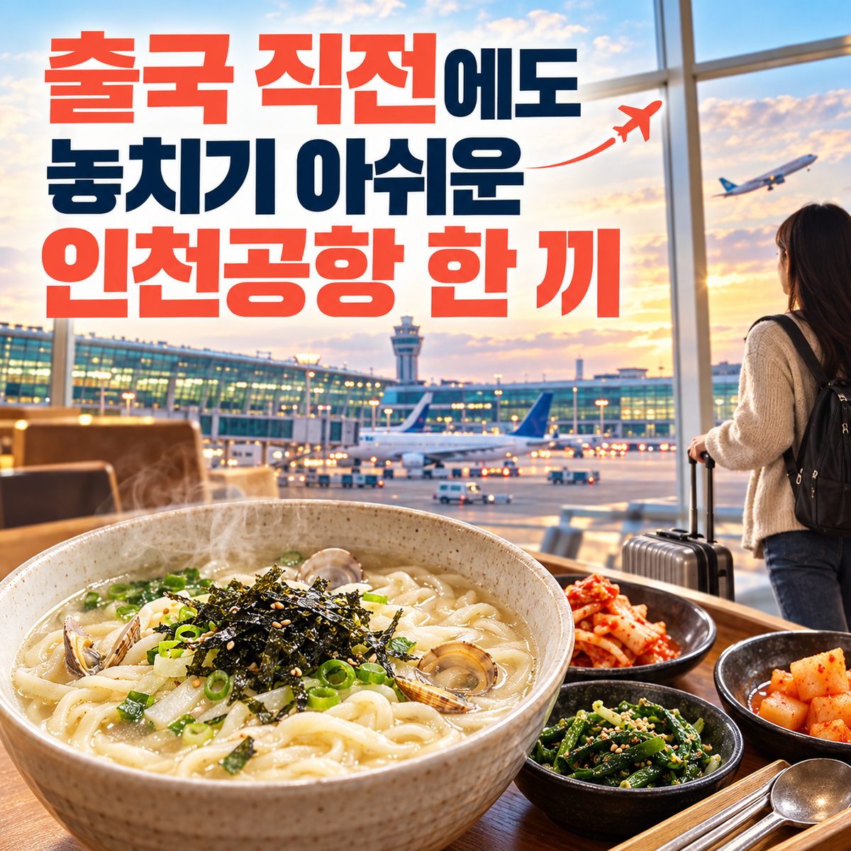 출국 직전에도 놓치기 아쉬운 인천공항 한 끼