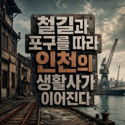 철길과 포구를 따라 인천의 생활사가 이어진다