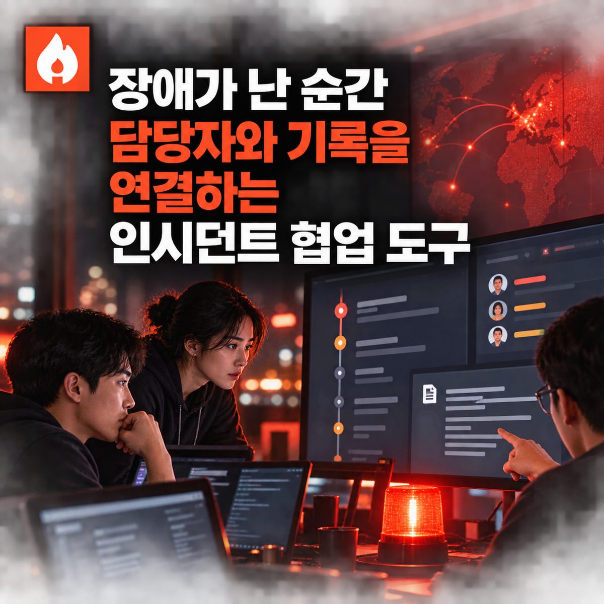 Incident Collaboration Tools Connecting Responsible Personnel and Records When Outages Occur