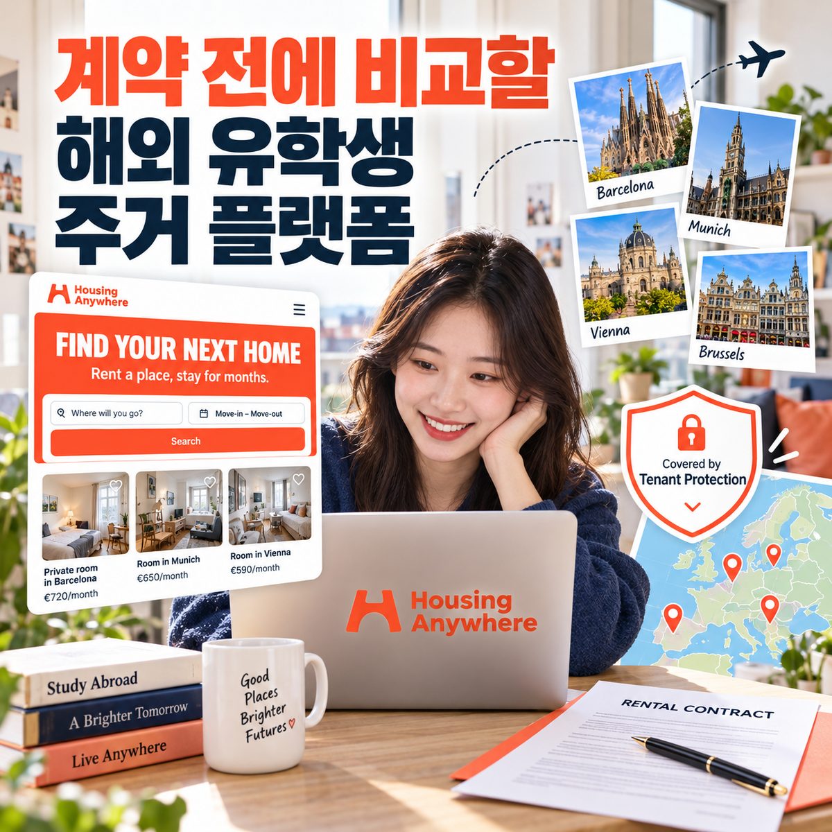 契約前に比較したい海外留学生向け住まいプラットフォーム