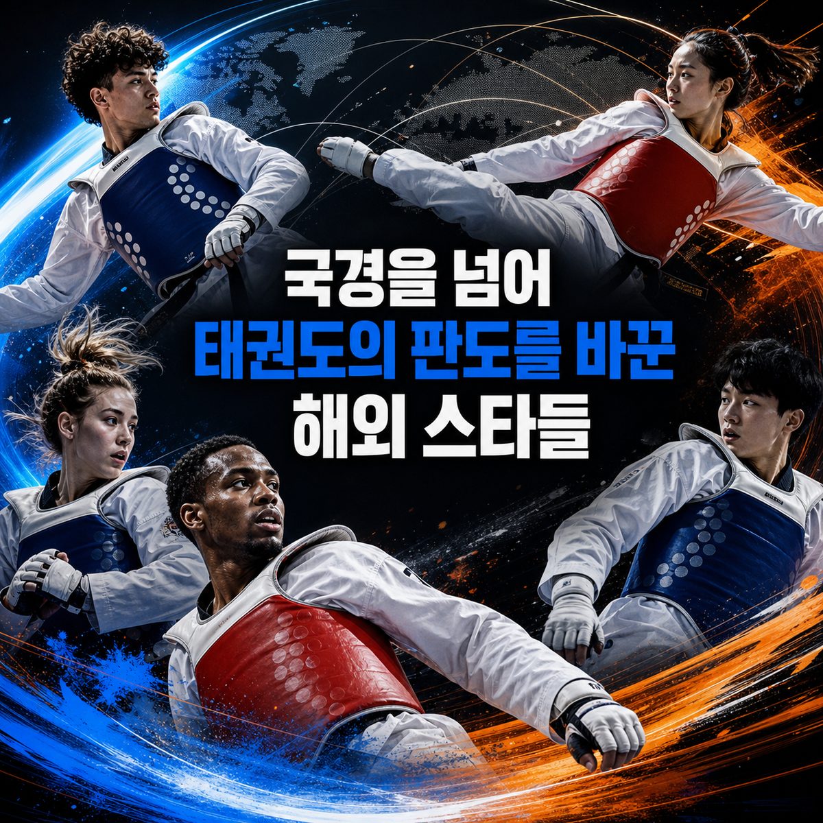 국경을 넘어 태권도의 판도를 바꾼 해외 스타들