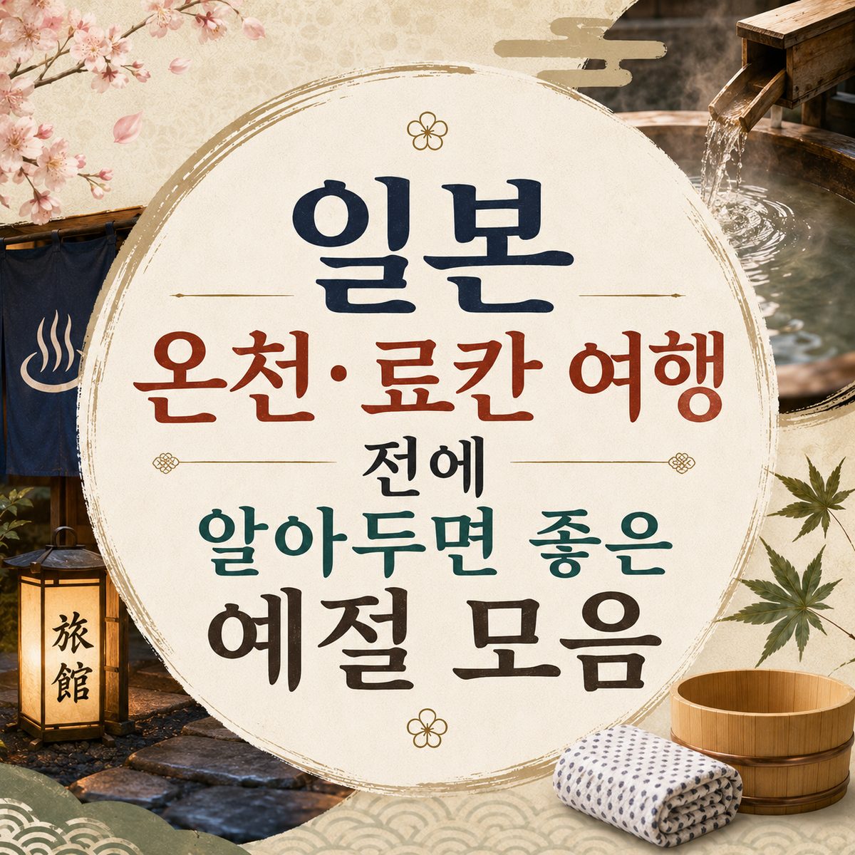 일본 온천·료칸 여행 전에 알아두면 좋은 예절 모음