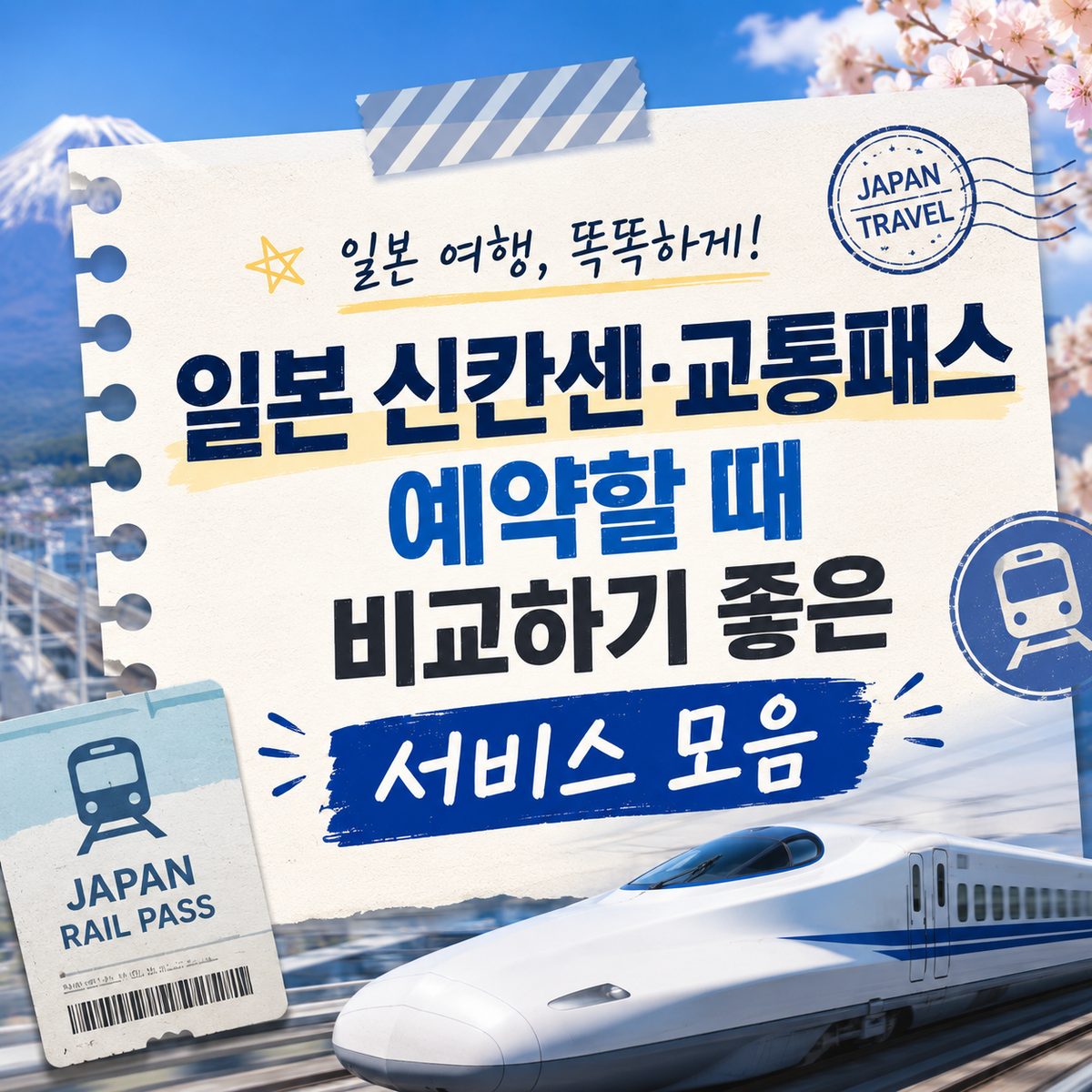A Collection of Services for Comparing Reservations of the Japanese Shinkansen and Transportation Passes