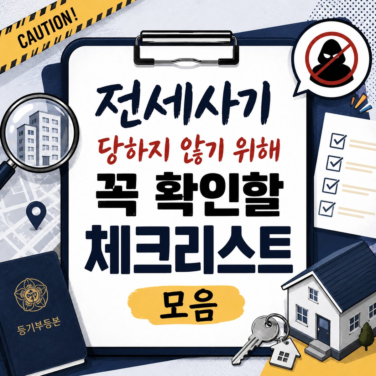 전세사기 당하지 않기 위해 꼭 확인할 체크리스트 모음