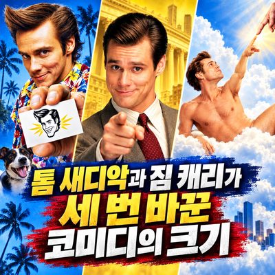 トム・サディアクとジム・キャリーが三度変えたコメディのスケール