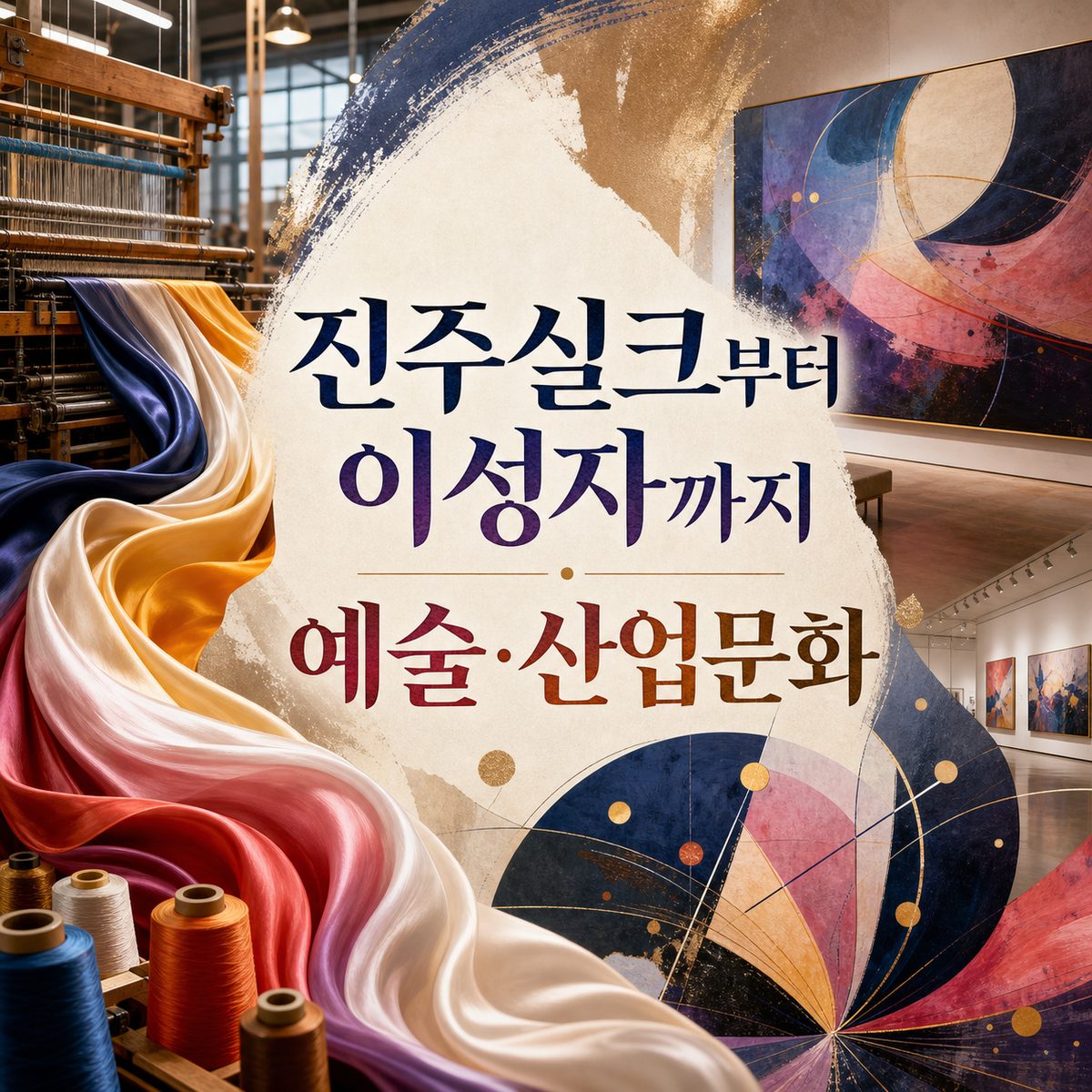 진주실크부터 이성자까지 진주 예술·산업문화 여행