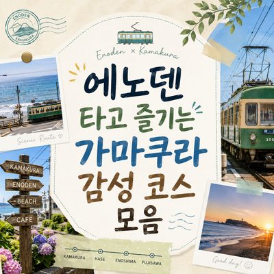 에노덴 타고 즐기는 가마쿠라 감성 코스 모음
