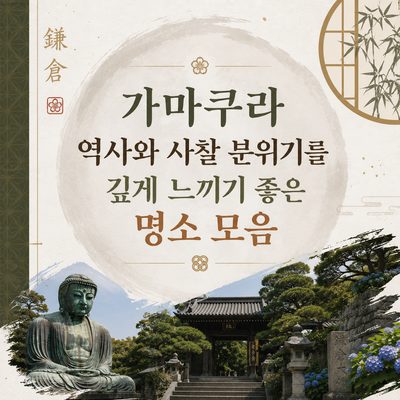 가마쿠라 역사와 사찰 분위기를 깊게 느끼기 좋은 명소 모음